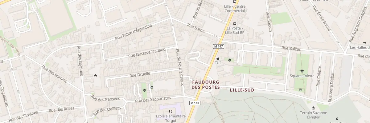 Plan du 57B Rue du Four à Chaux à Lille