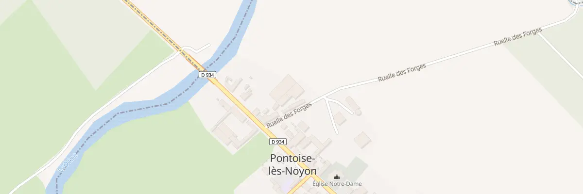 Plan du 11 Rle des Forges à Pontoise-lès-Noyon