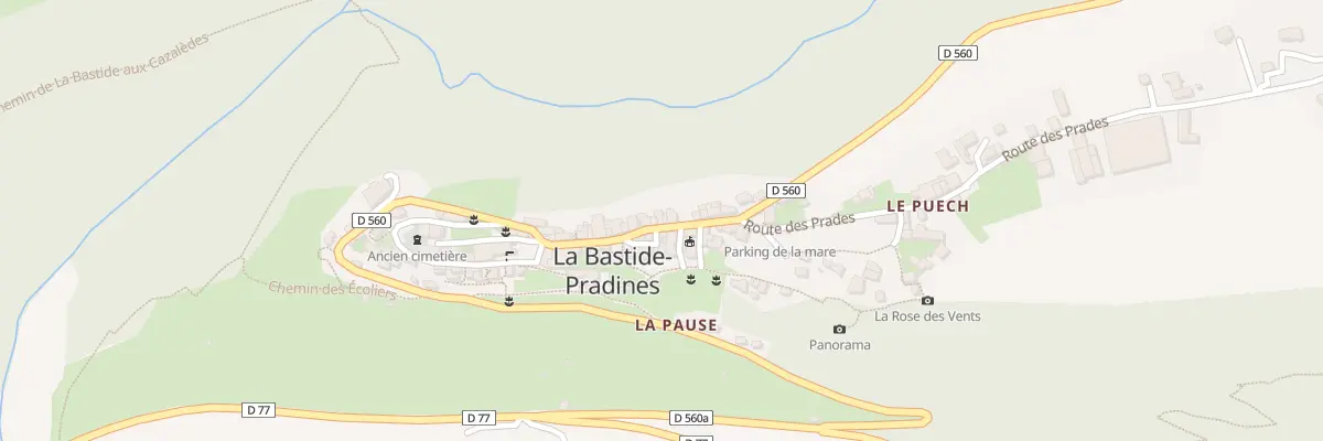 Plan du 5021B Rue Emma Calve à La Bastide-Pradines