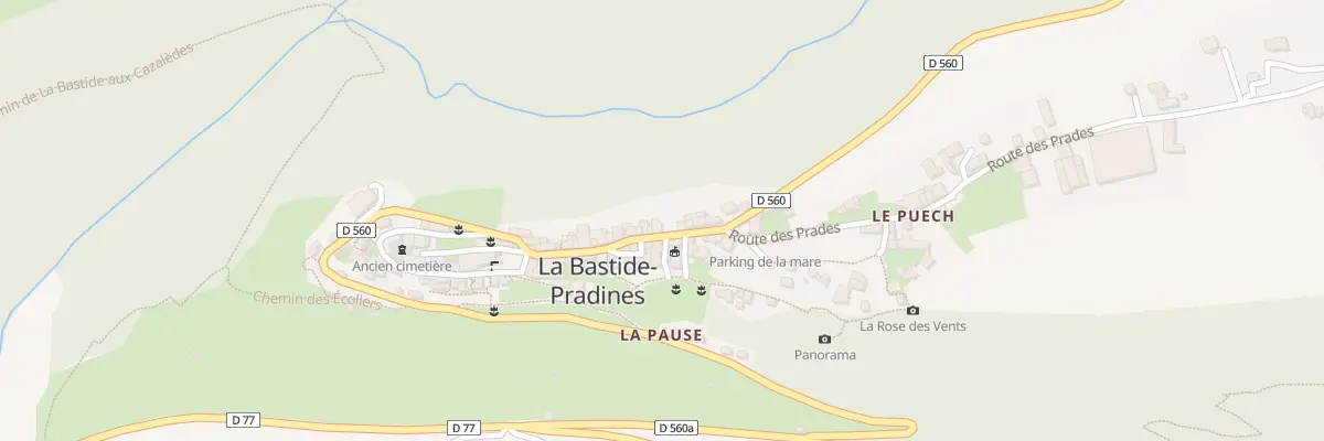 Plan du 5021 Rue Emma Calve à La Bastide-Pradines