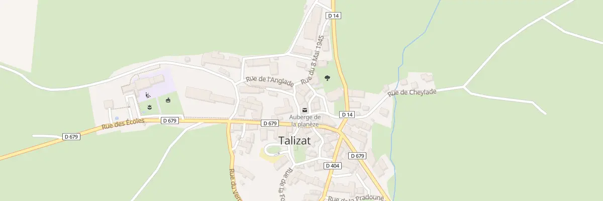 Plan du 6 Pl de l’Auberge à Talizat