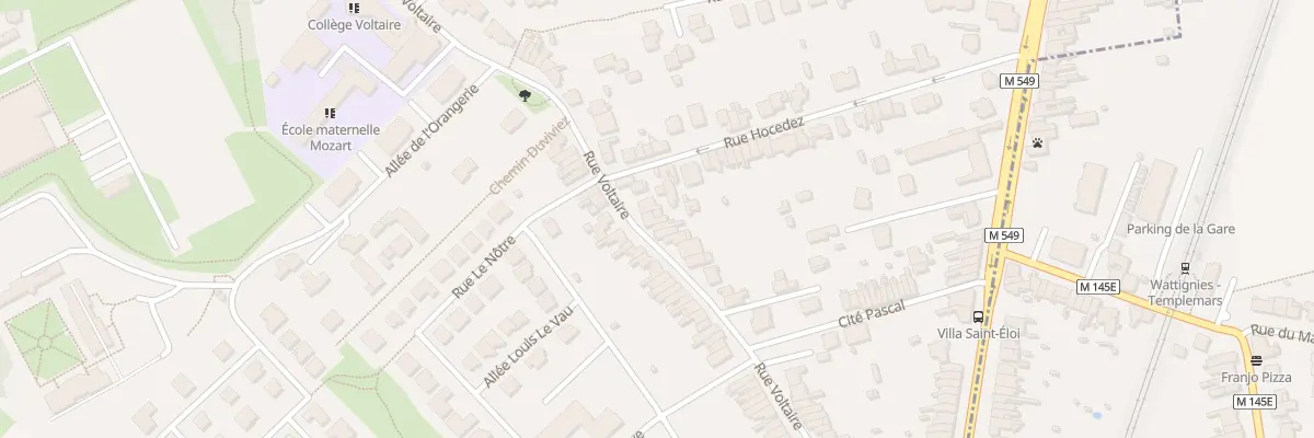 Plan du 46 Rue Voltaire à Wattignies