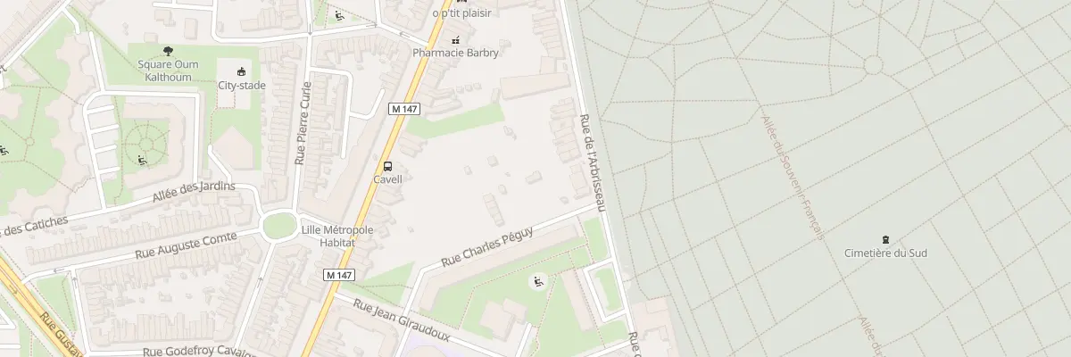 Plan du 86 Rue de l’Arbrisseau à Lille