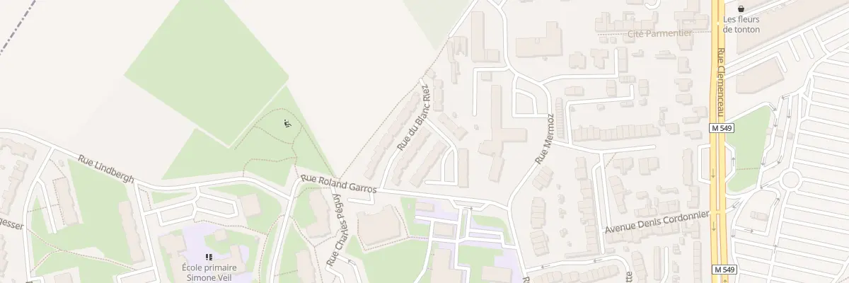 Plan du 14 Rue du Blanc Riez à Wattignies