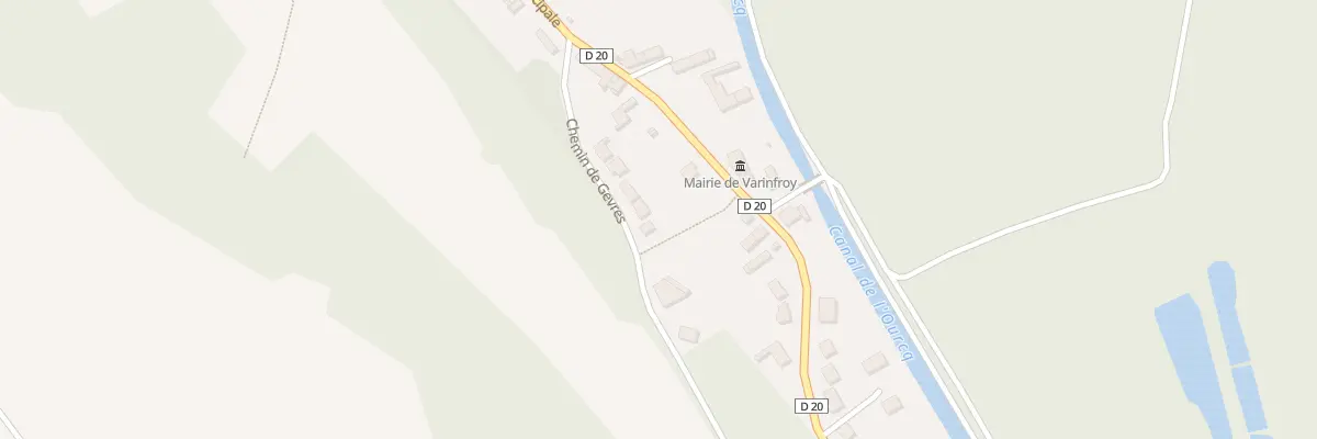 Plan du 7B Che de Gèvres à Varinfroy
