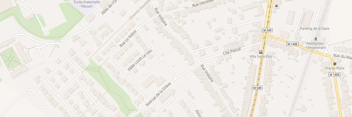 Plan du 79 Rue Voltaire à Wattignies