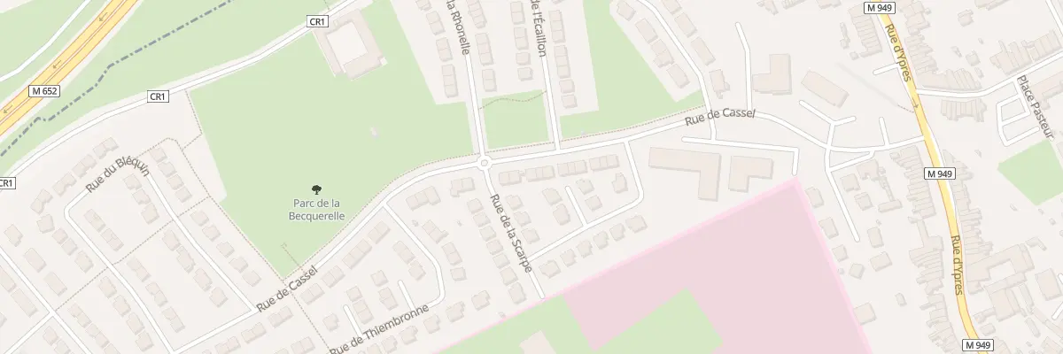 Plan du 82 Rue de Cassel à Marquette-lez-Lille