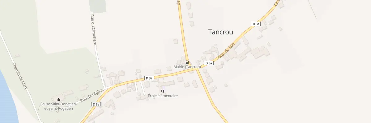 Plan du 1 Rue du Chep à Tancrou