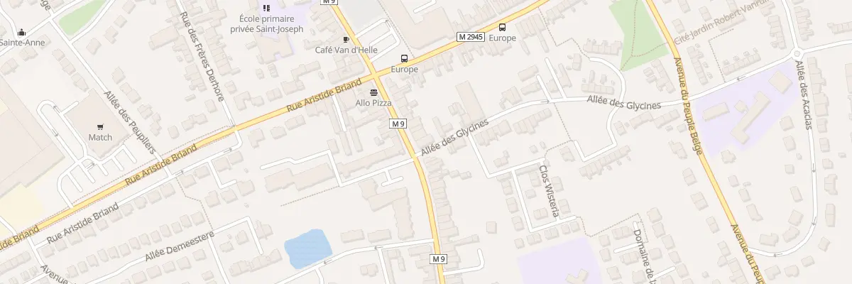 Plan du 17 Rue des Frères Hollebecque à Wervicq-Sud