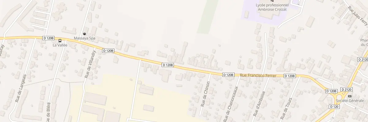 Plan du 76 Rue Francisco Ferrer à Auby