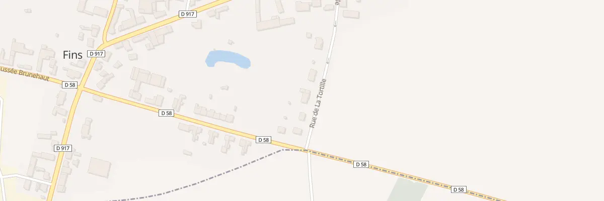 Plan du 10 Rue de la Tortille à Fins