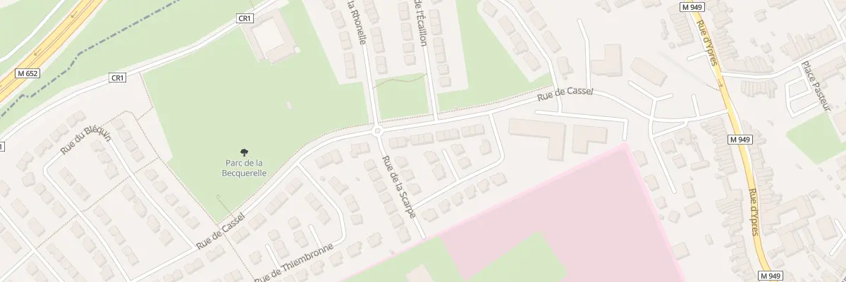 Plan du 84 Rue de Cassel à Marquette-lez-Lille