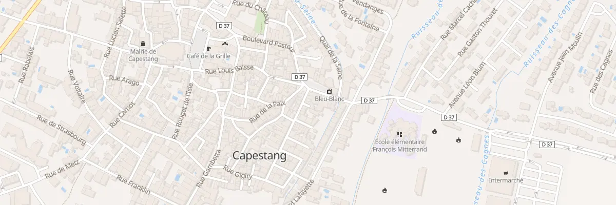 Plan du 5 Rue Ferrer à Capestang