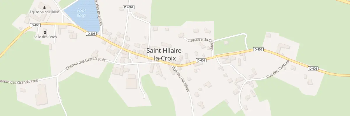 Plan du 5067 Le Bourg à Saint-Hilaire-la-Croix