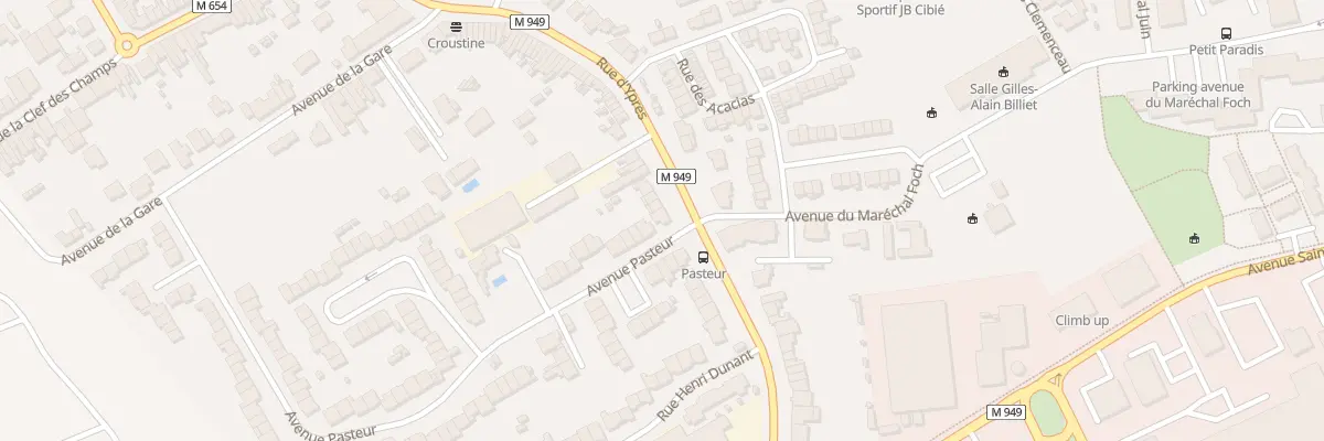 Plan du 665 Rue d’Ypres à Wambrechies