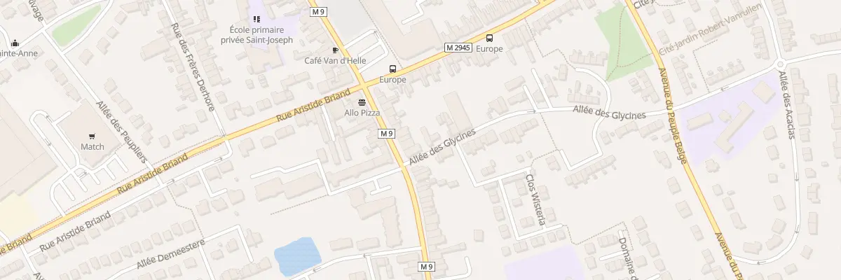 Plan du 15 Rue des Frères Hollebecque à Wervicq-Sud
