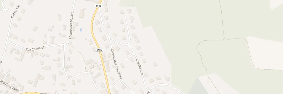Plan du 6 Rue des Bois à Attichy