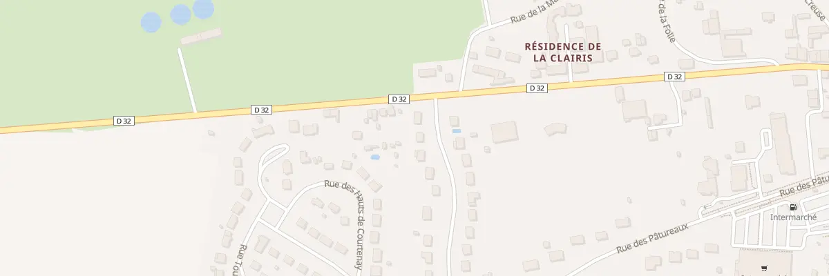 Plan du 4 Rue des Rosettes à Courtenay
