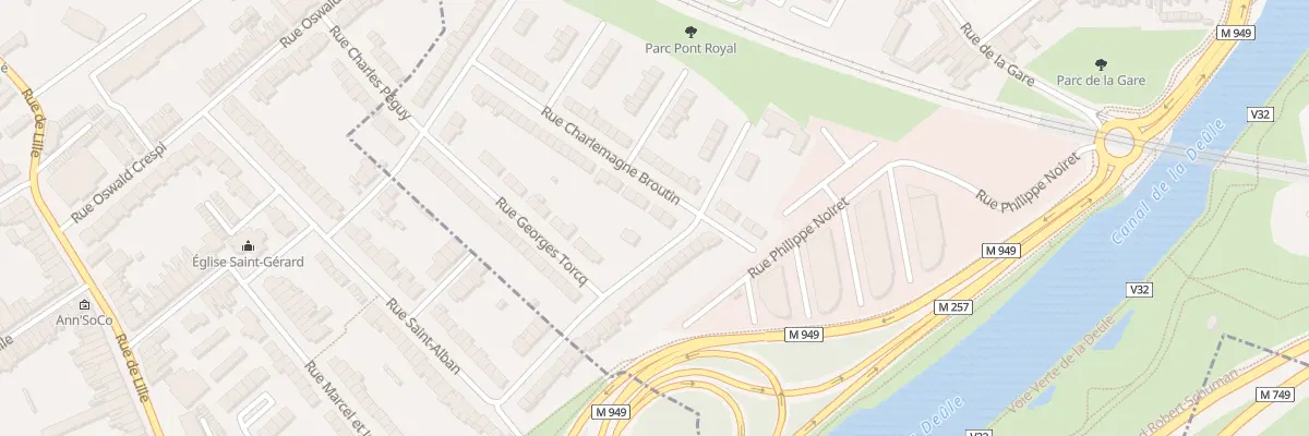 Plan du 42 Rue Charlemagne Broutin à Saint-André-lez-Lille