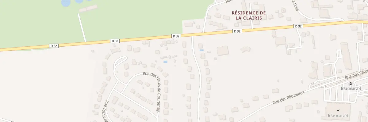 Plan du 6 Rue des Rosettes à Courtenay