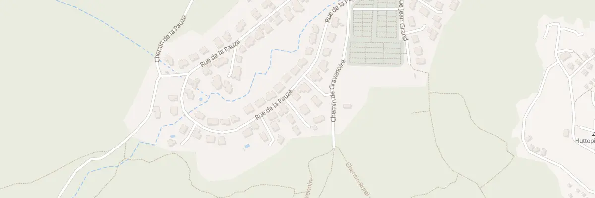 Plan du 84 Rue de la Pauze à Royat