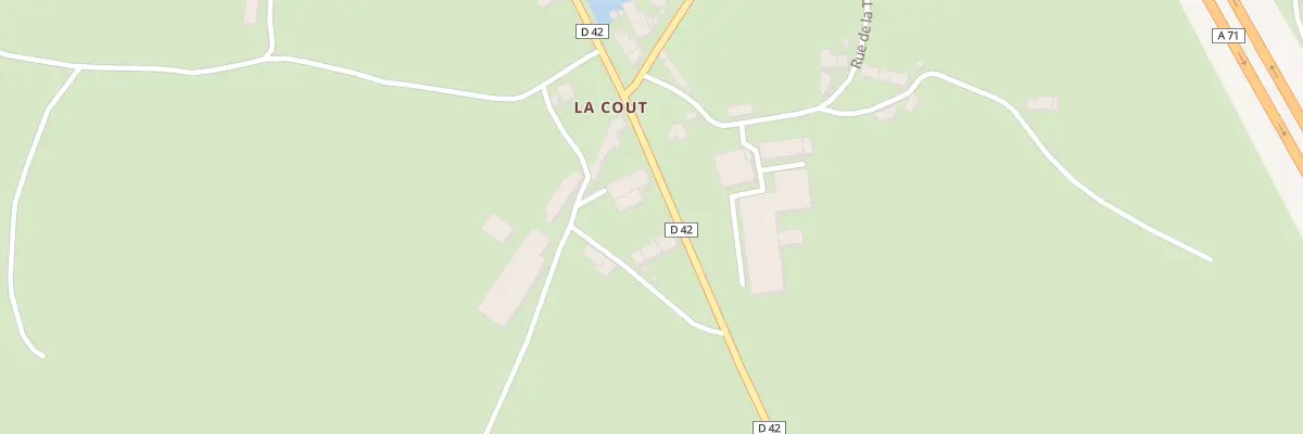 Plan du 5111 La Cout à Target