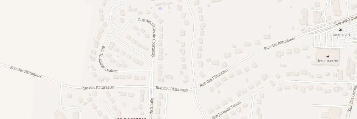 Plan du 18 Rue des Rosettes à Courtenay