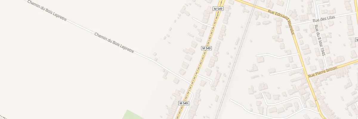 Plan du 302 Rue du Général De Gaulle à Wattignies