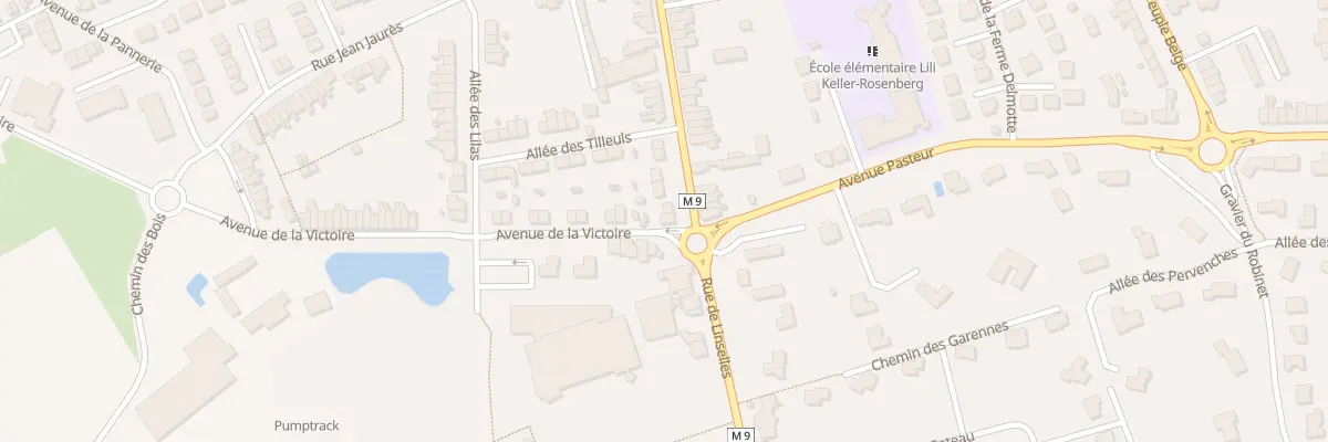 Plan du 62 Rue des Frères Hollebecque à Wervicq-Sud