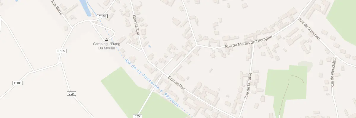 Plan du 45 Rue des Frères Boulanger à Salency