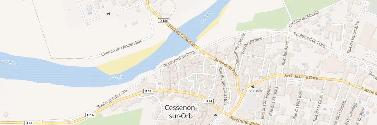 Plan du 15 Rue du Fer à Cheval à Cessenon-sur-Orb