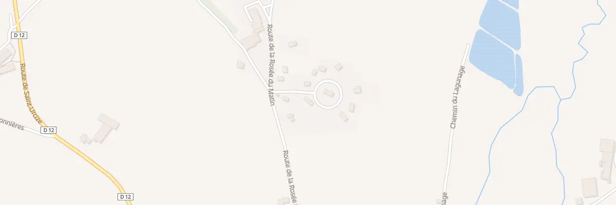 Plan du 5577 Rue de la Rosée du Matin à Nasbinals