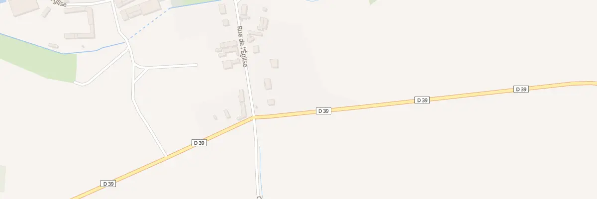 Plan du 33 Rue de l’Eglise à Flavy-le-Meldeux