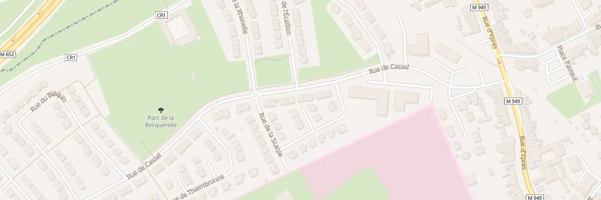 Plan du 88 Rue de Cassel à Marquette-lez-Lille