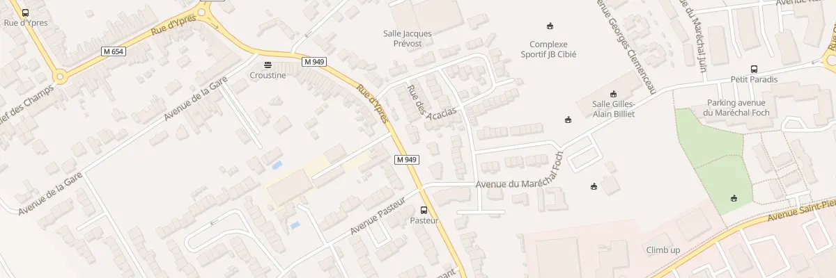 Plan du 700 Rue d’Ypres à Wambrechies