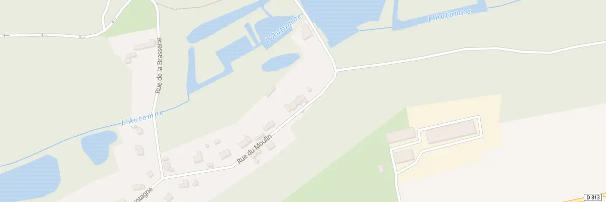 Plan du 13 Rue du Moulin à Coyolles