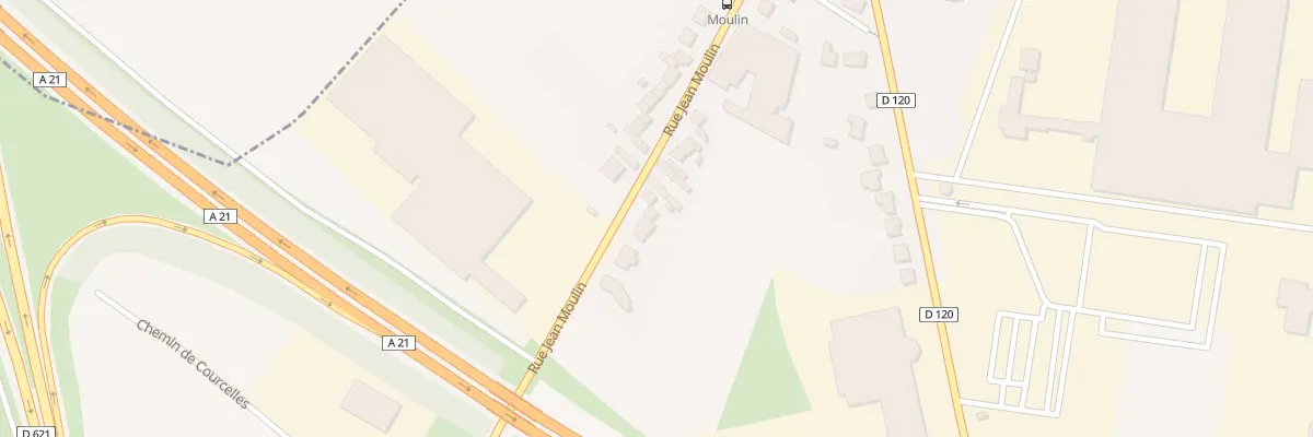 Plan du 33 Rue Jean Moulin à Flers-en-Escrebieux