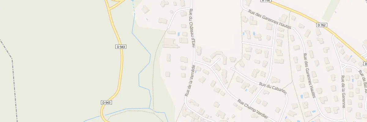 Plan du 37 Rue du Château d’Eau à Sayat