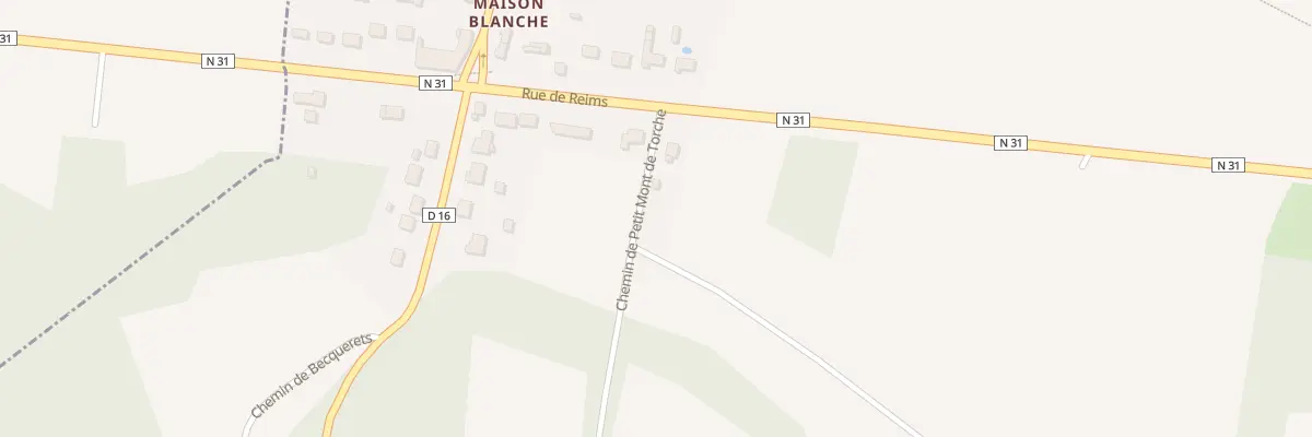 Plan du 6 Rue de Reims à Jaulzy
