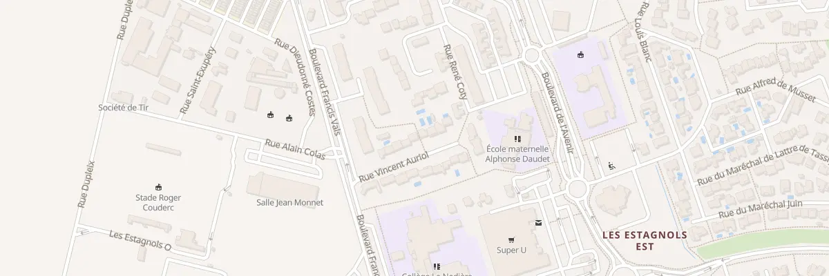 Plan du 81 Rue Vincent Auriol à Port-la-Nouvelle