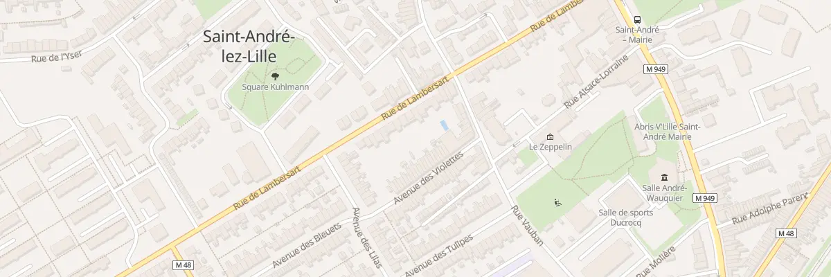 Plan du 41 Rue de Lambersart à Saint-André-lez-Lille