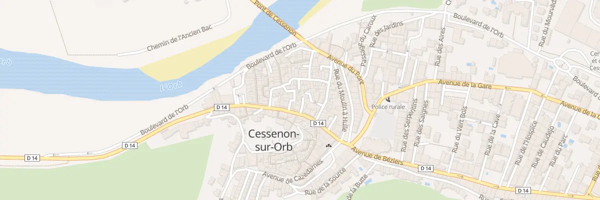 Plan du 7 Imp du Touat à Cessenon-sur-Orb