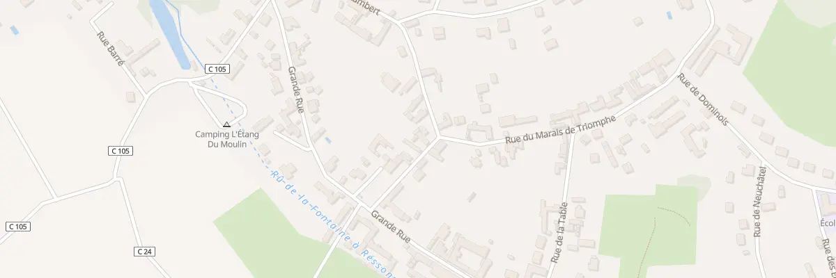 Plan du 91 Rue des Frères Boulanger à Salency