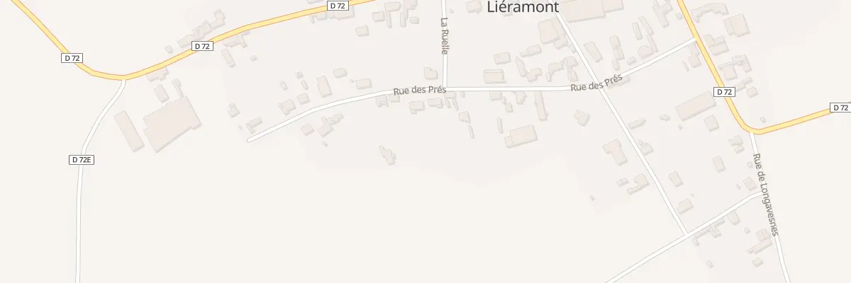 Plan du 12B Rue des Prés à Liéramont