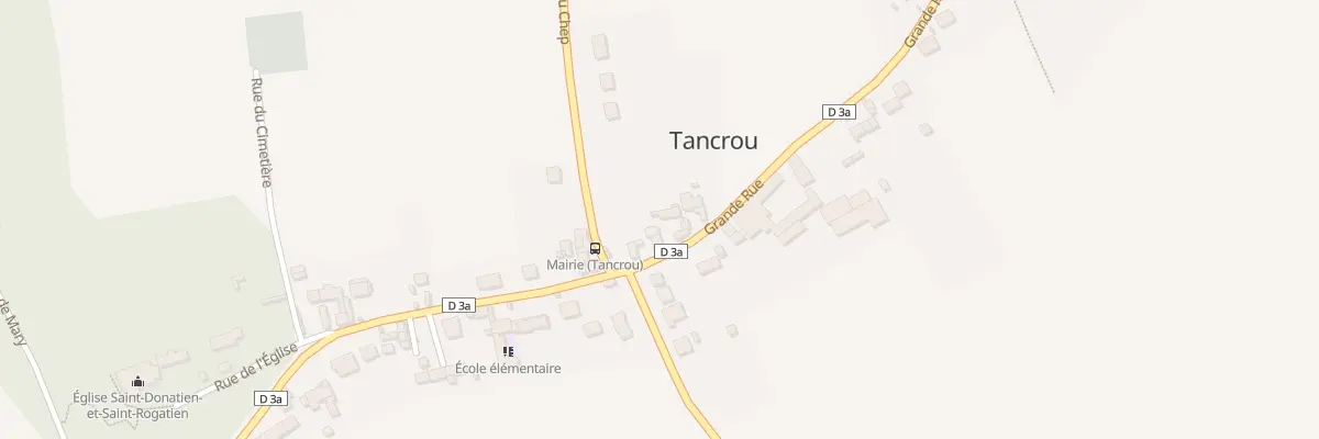 Plan du 33 Gr Grande Rue à Tancrou