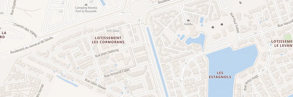 Plan du 60 Res Jardins de la Mediterranee à Port-la-Nouvelle