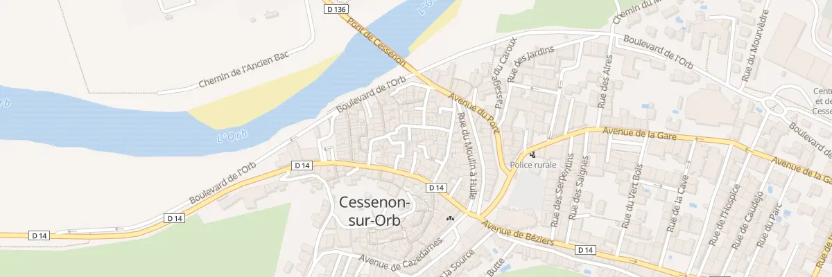 Plan du 8 Pl du Patus à Cessenon-sur-Orb