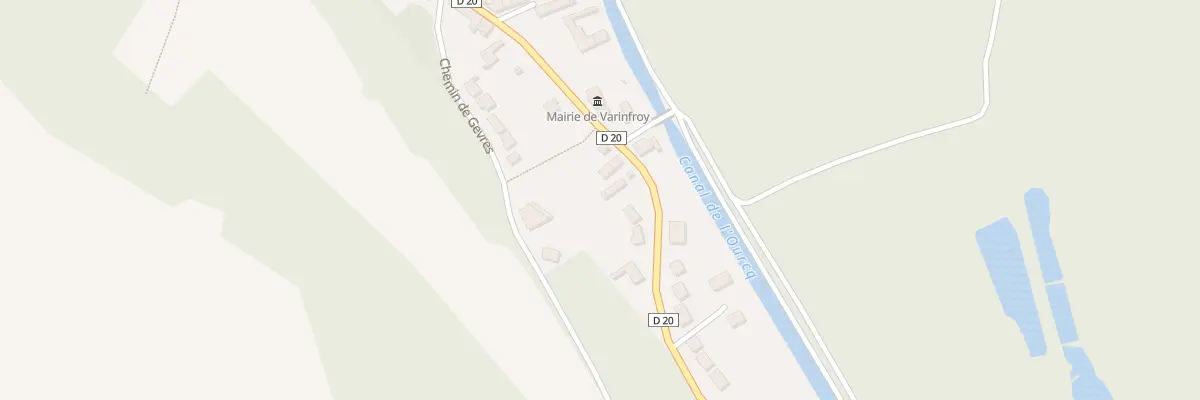 Plan du 52 Rue Principale à Varinfroy