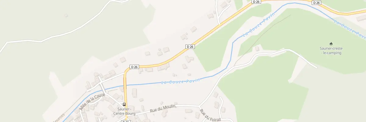 Plan du 13 Rte d’Issoire à Saurier