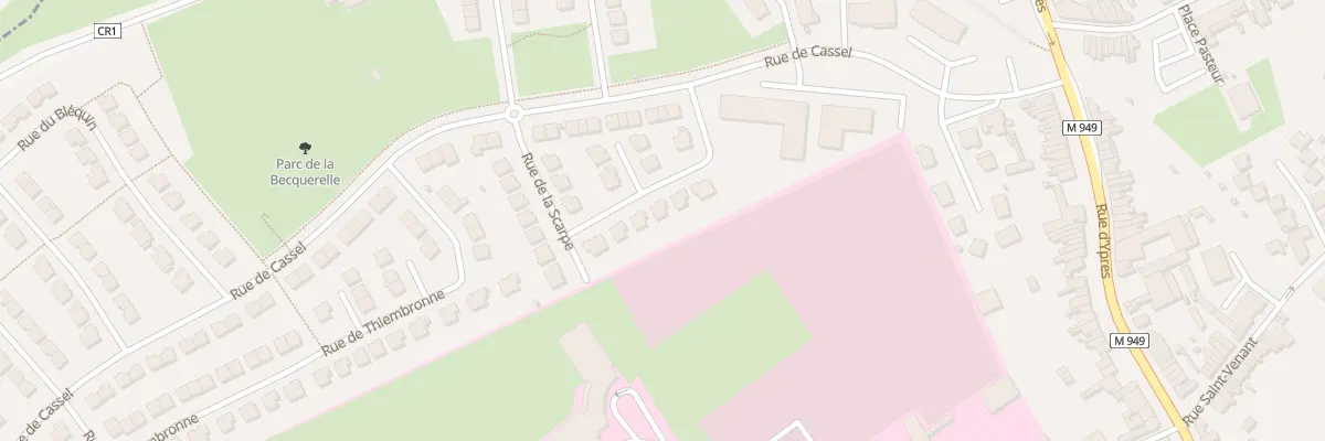 Plan du 6 Rue de l’Espierre à Marquette-lez-Lille
